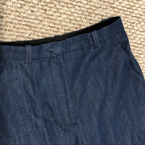 Topshop Denim - High waisted denim trousers